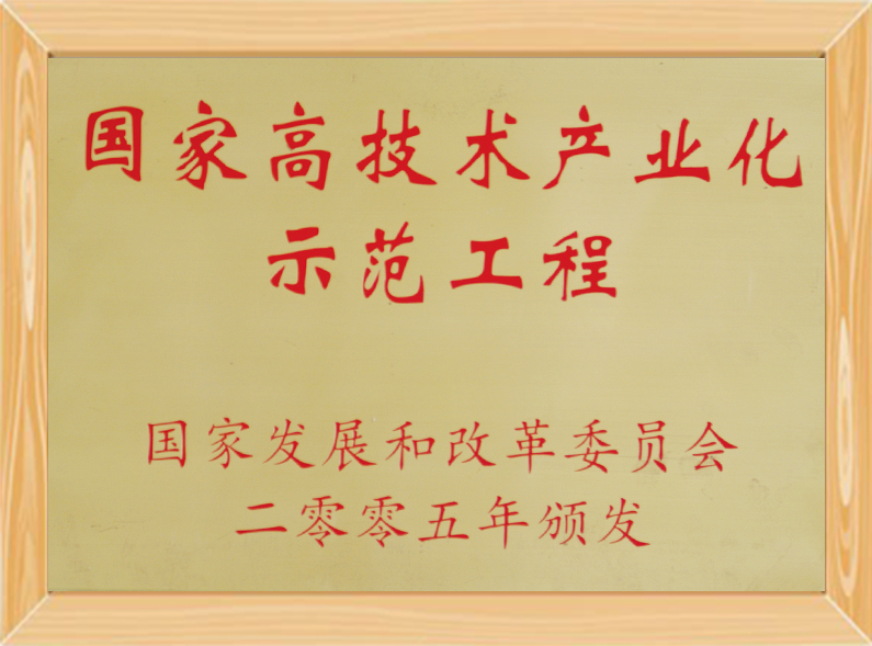 SWT was awarded “National High-Tech Industrialization Demonstration Project”.